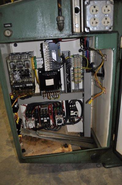 20 Ton, Bruderer #BBU-190/85, high speed press, 4-post, 1.5" stroke, 11" Shut Height, 1983 - Image 10