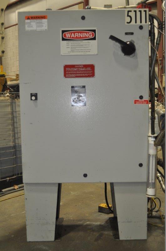 60 Ton, Pacific #60CX50/30, 4-post hydraulic press, 20" stroke, 25" daylight, 60" x30" bed, 2007 - Image 3