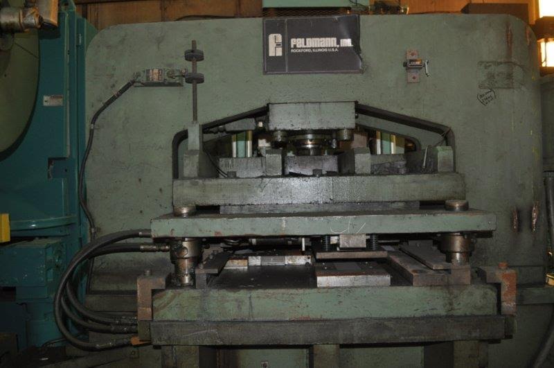 Feldman #Bridge-Press, hydraulic, 4" stroke, 10" daylight, 36" x24" bed, 36" x24" ram, 15 HP - Image 4