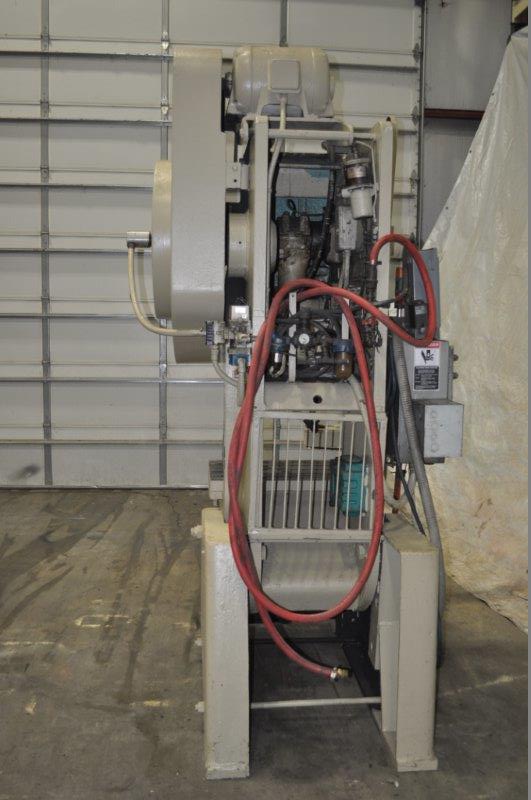 60 Ton, Danly, OBI press, 3.5" stroke, 13-1/2" Shut Height, air clutch & brake, 100 SPM - Image 3