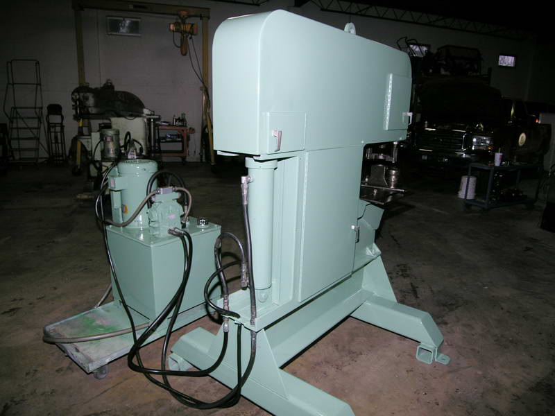 120 Ton, Piranha #SEP-120, single end punch, 2" stroke, 21.5" throat, 10 HP, 16 SPM, 1984 - Image 3