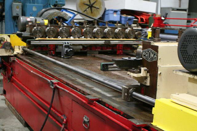 9 Stand, Proma #1-3/4DH-02, duplex rollformer, 1.75"spdl diameter, 18"-152" roll space, 1986 - Image 1
