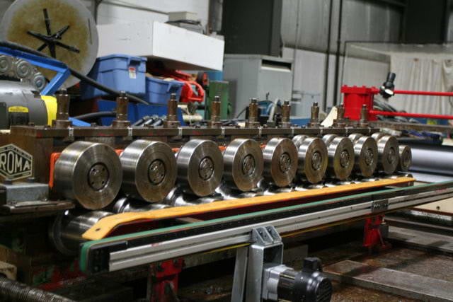 9 Stand, Proma #1-3/4DH-02, duplex rollformer, 1.75"spdl diameter, 18"-152" roll space, 1986 - Image 5