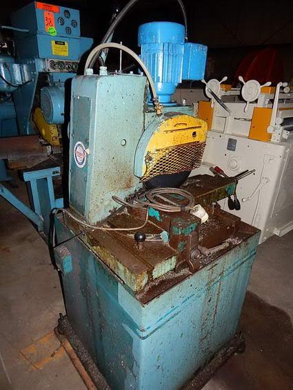 Eisele #VMS111-8350, cold mitre saw, manual hand feed/clamping, coolant pump - Image 3