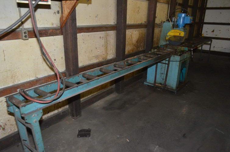 Eisele #VMS111-8350, cold mitre saw, manual hand feed/clamping, coolant pump - Image 4