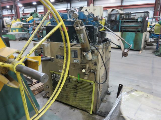 12" x .03" Littell #212-17PD, flat & shape straightener, 17-rolls, lube system, variable speed - Image 2