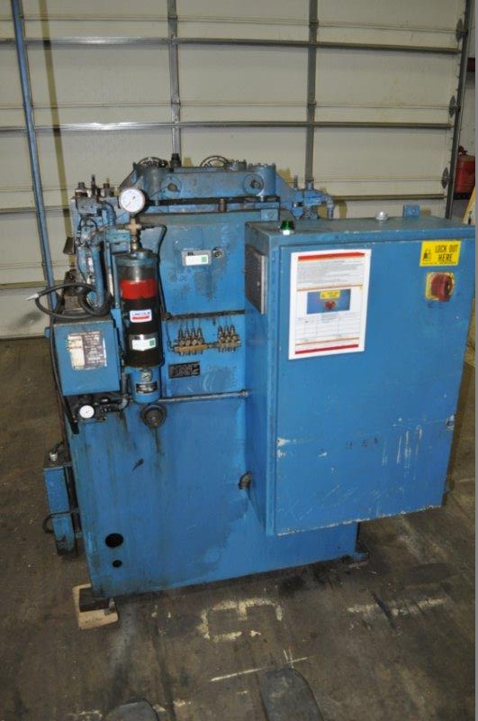 12" x .035" Littell #212-17, flat & shape straightener, 17-rolls,Lincoln lube system,variable speed - Image 1