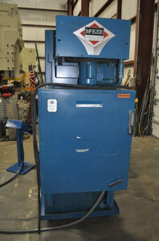 3" McKee #FM-70MHRF, tube endformer, drop in table, AB Panelview 550, 1997 - Image 2