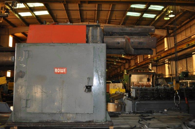 16000 lb. Rowe #16030-DS/J, motorized uncoiler, 37" mandrel, 72" outside dimensions, 17"-21" ID - Image 8