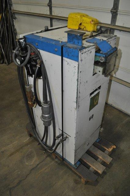 Lors #120BW, 20 KVA butt welder, 2" throat, 3" platen,vari-squeeze,vari-weld, 550 V. - Image 2