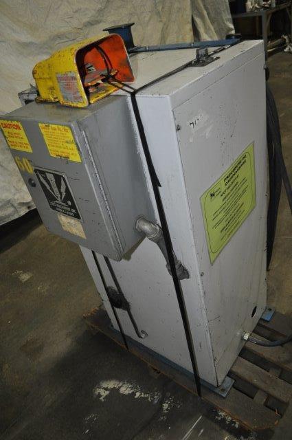 Lors #120BW, 20 KVA butt welder, 2" throat, 3" platen,vari-squeeze,vari-weld, 550 V. - Image 5