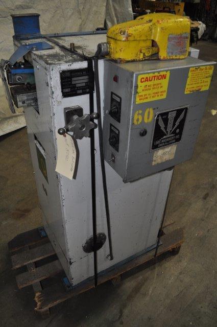 Lors #120BW, 20 KVA butt welder, 2" throat, 3" platen,vari-squeeze,vari-weld, 550 V. - Image 6