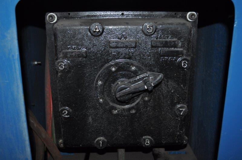 150 KVA McCreery #MPP-150-12/100, projection type, 12" throat,,adj height lower platten - Image 6