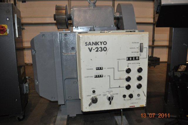 11.8" x .078" Sankyo #V-230, roll feeder,LH Carbide,PDC-V interlocking rotor/stator - Image 3