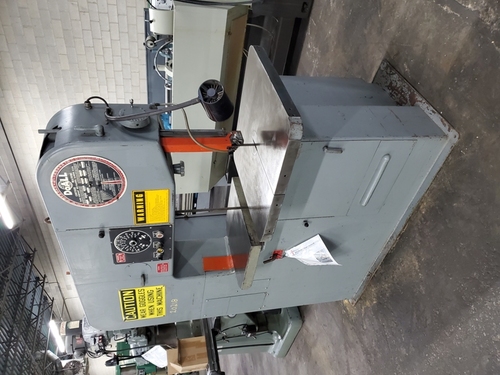 36" x 13" DoAll #3613-2, vertical band saw, 1" x 175" blade, 30" x24" tilt table, 2-5200 FPM, 3 HP, Extron - Image 4