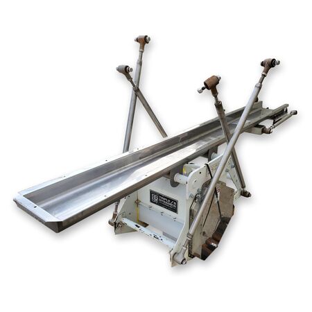 12" wide x 11'-2" long, Triple S Dynamics, horizontal differential vibrating conveyor, #17715 - Image 1