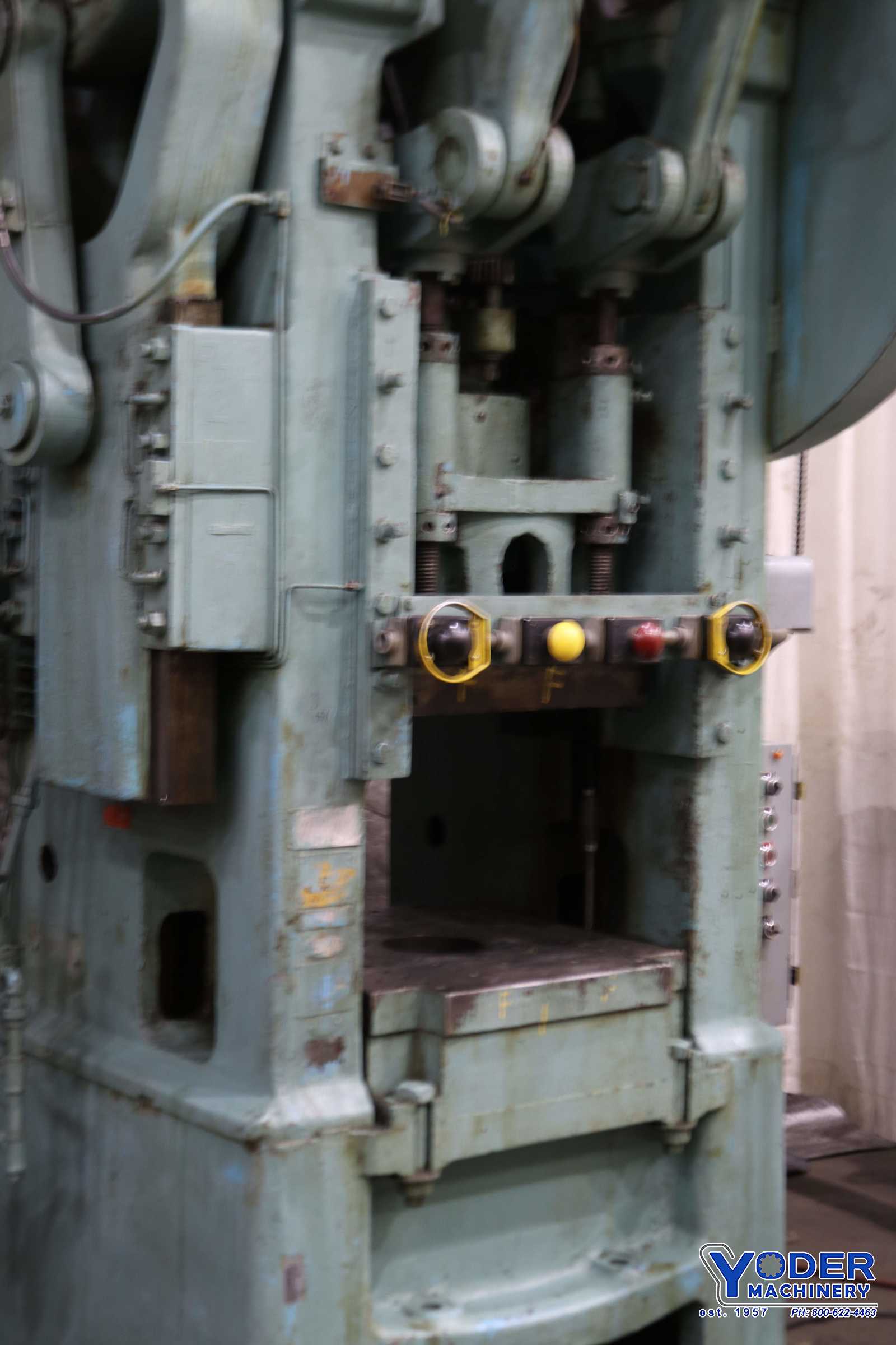 80/60 Ton, Bliss, double action press, 10 stroke of plunger, 10 HP, 25 SPM, #73615 - Image 10