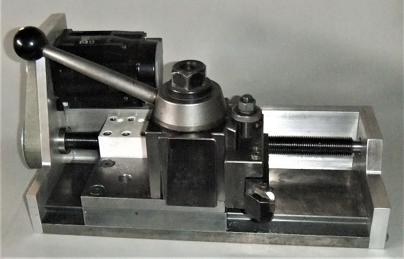 Yancey Threader, portable electro-mechanical attachment for inch/metric threading, outside dimension or ID - Image 1