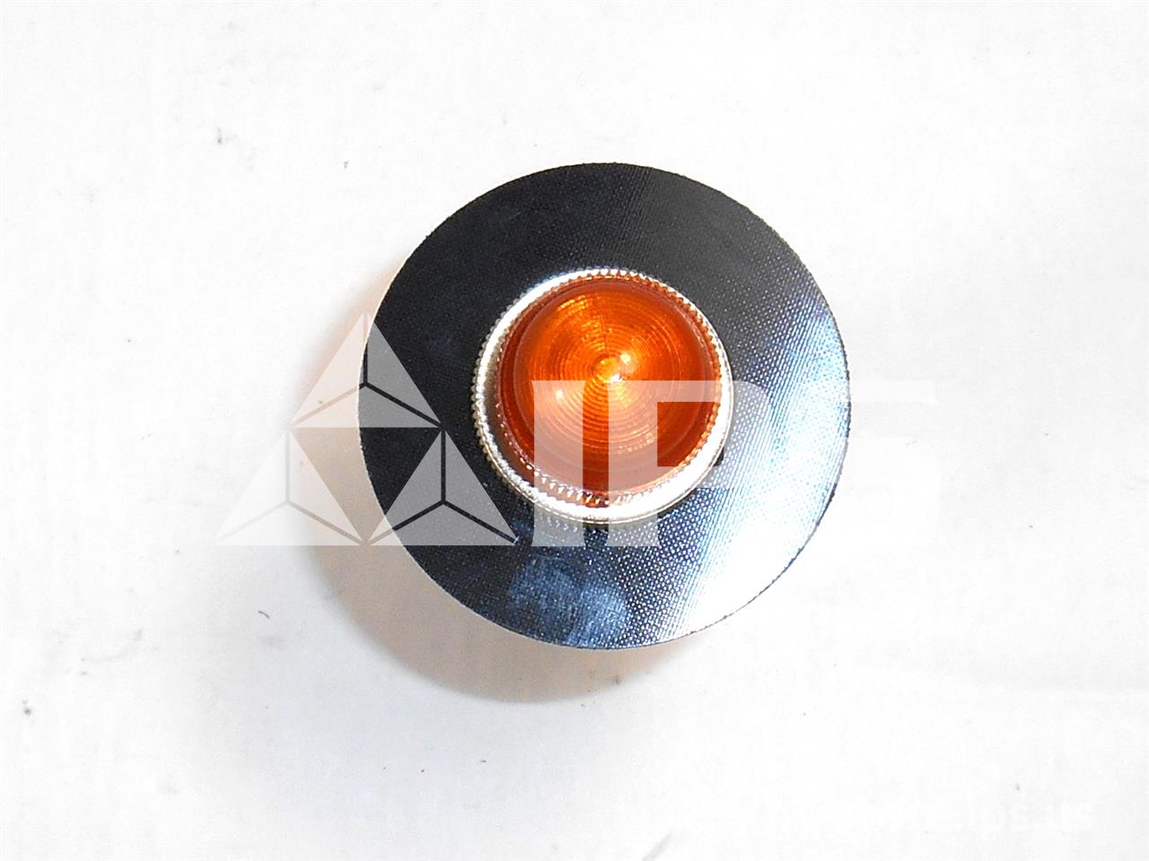 GE Et-16 Led Amber Indicating Light Assembly Amber Transparent Cap, 120vac, 1900 Ohm Resistor - Image 2
