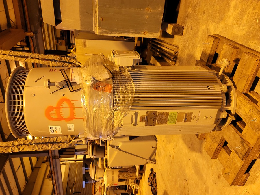400 HP 3580 RPM Siemens, Frame 509PZ, TEFC, CGZV, high thrust, unused surplus, 4160 Volts - Image 2