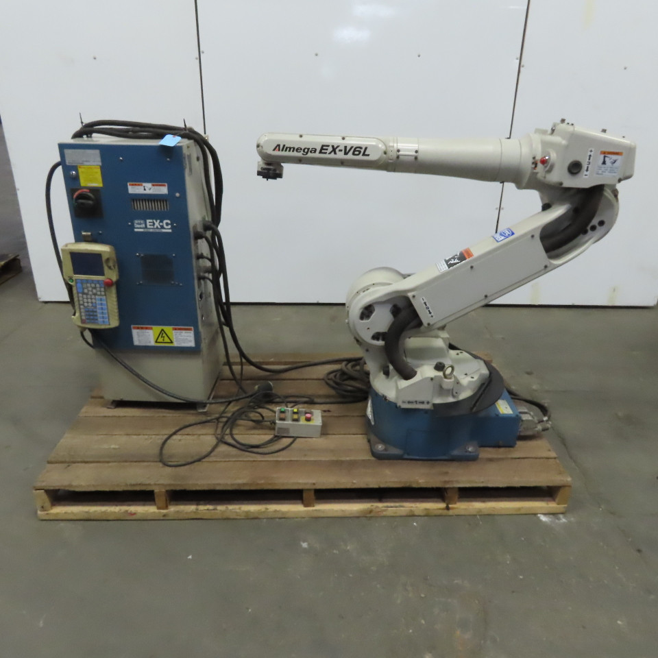 OTC Daihen, Almega EX-V6L, 6-Axis welding robot manipulator control Teach package, 2002 - Image 1