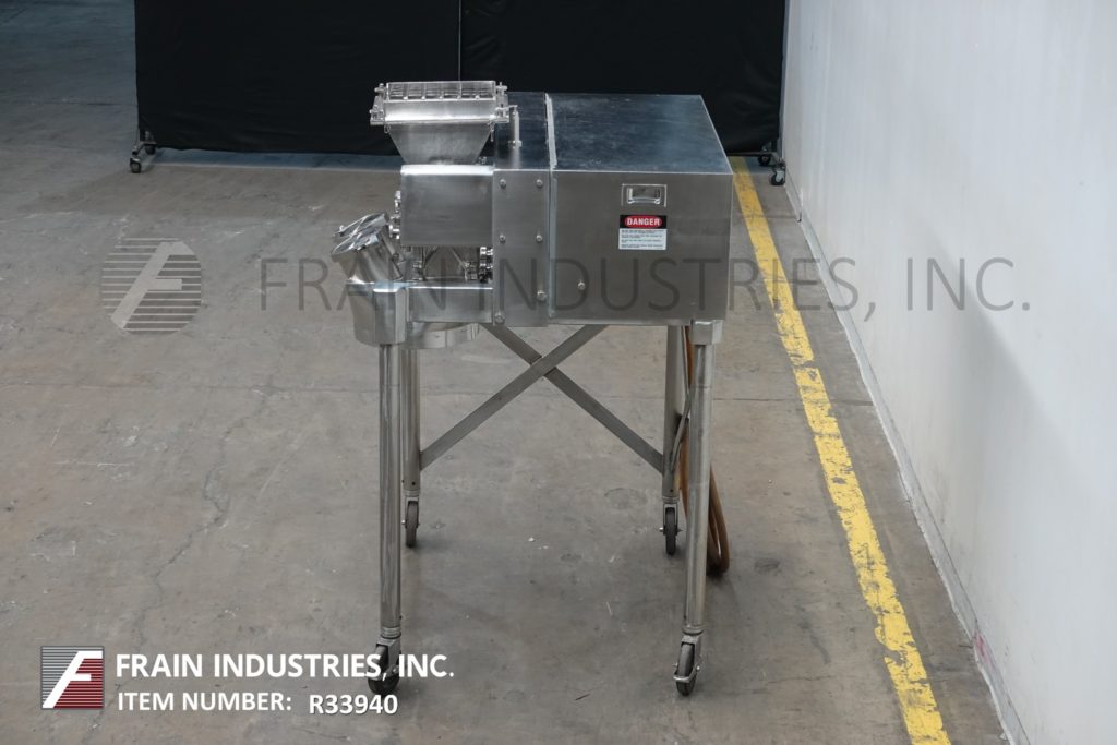Fitzpatrick #D6A, compact, on-wall design, 316 Stainless Steel construction, hammer mill, with 12" long x 12" - Image 5