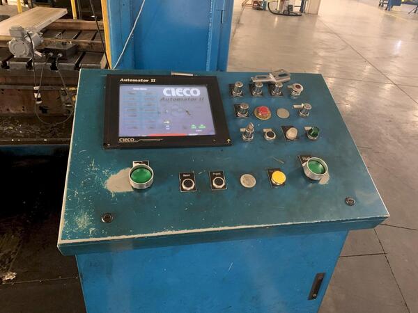 500 Ton, Aida #NST-500, straight side double crank press, 12" stroke, 40" Shut Height, 4" adj., 20-50 VSPM - Image 4