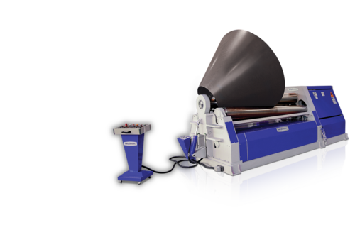 72" x 3/8" Bendmak #CY4R-HHS210-20/10, 4-Roll plate roll, digital speed, variable speed - Image 1