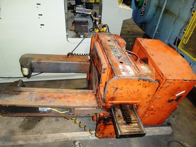 60000 lb. Coil grab, 48" width, 63" OD, power rotation, #12959J - Image 1
