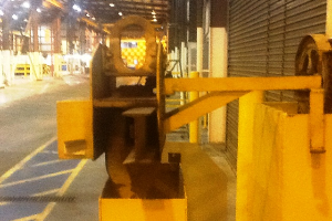 10000 lb. Allen-Bradley coil lifter, 48" width, 16"-24" ID, #12964J - Image 2