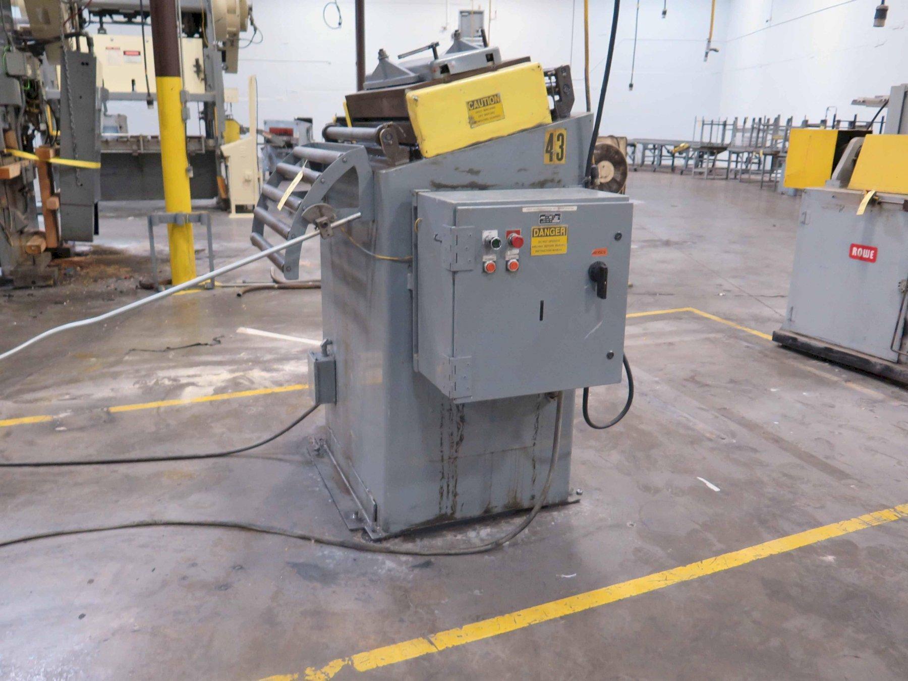 30" x .048" CWP #30B, 7-roll straightener, entry/exit pinch rolls, #14050J - Image 1