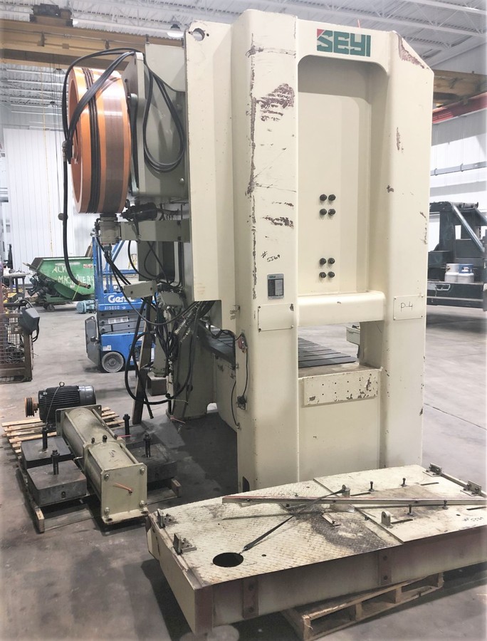 176 Ton, Seyi #SLS2-176, 5" stroke, 72" x 30" bed, 40-90 SPM, 2003, #5569 - Image 4