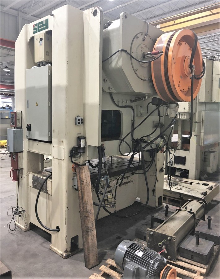 176 Ton, Seyi #SLS2-176, 5" stroke, 72" x 30" bed, 40-90 SPM, 2003, #5569 - Image 5
