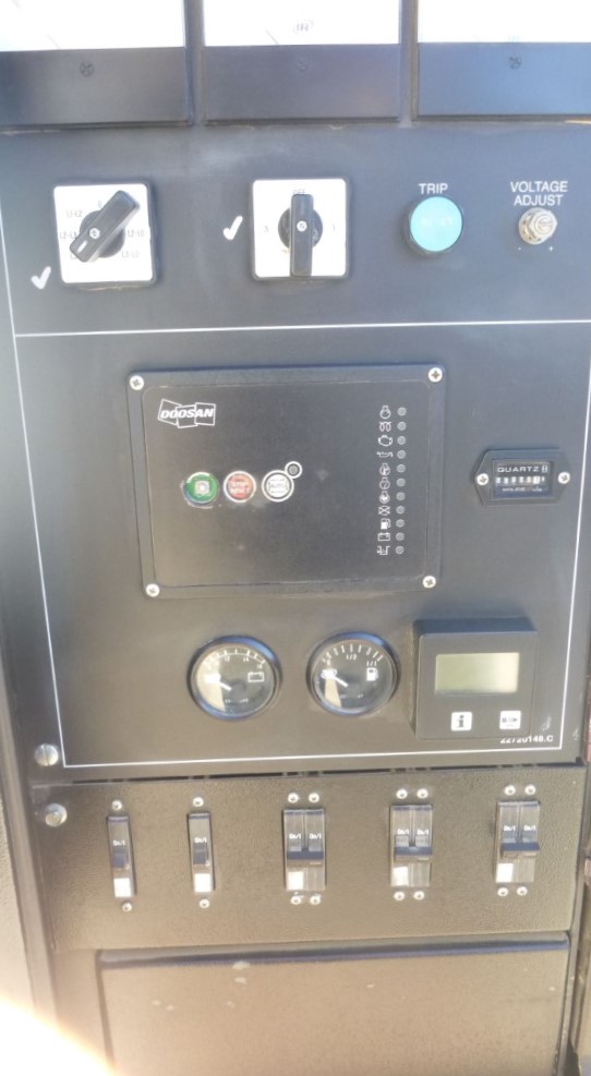 58 KW Daewoo Doosan #G70WDJ-2A-TX-T3, diesel generator, sound attenuated enclosure, Tier 3 Final, 9099 hours - Image 5