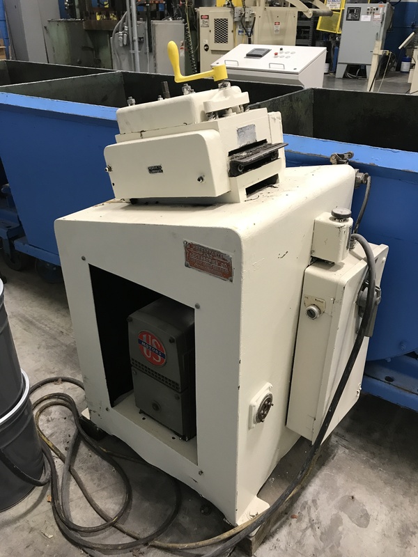 2500 lb. American Steel Line #60, coil line, 18" width, manual expansion, 3 keepers, #11223 - Image 2