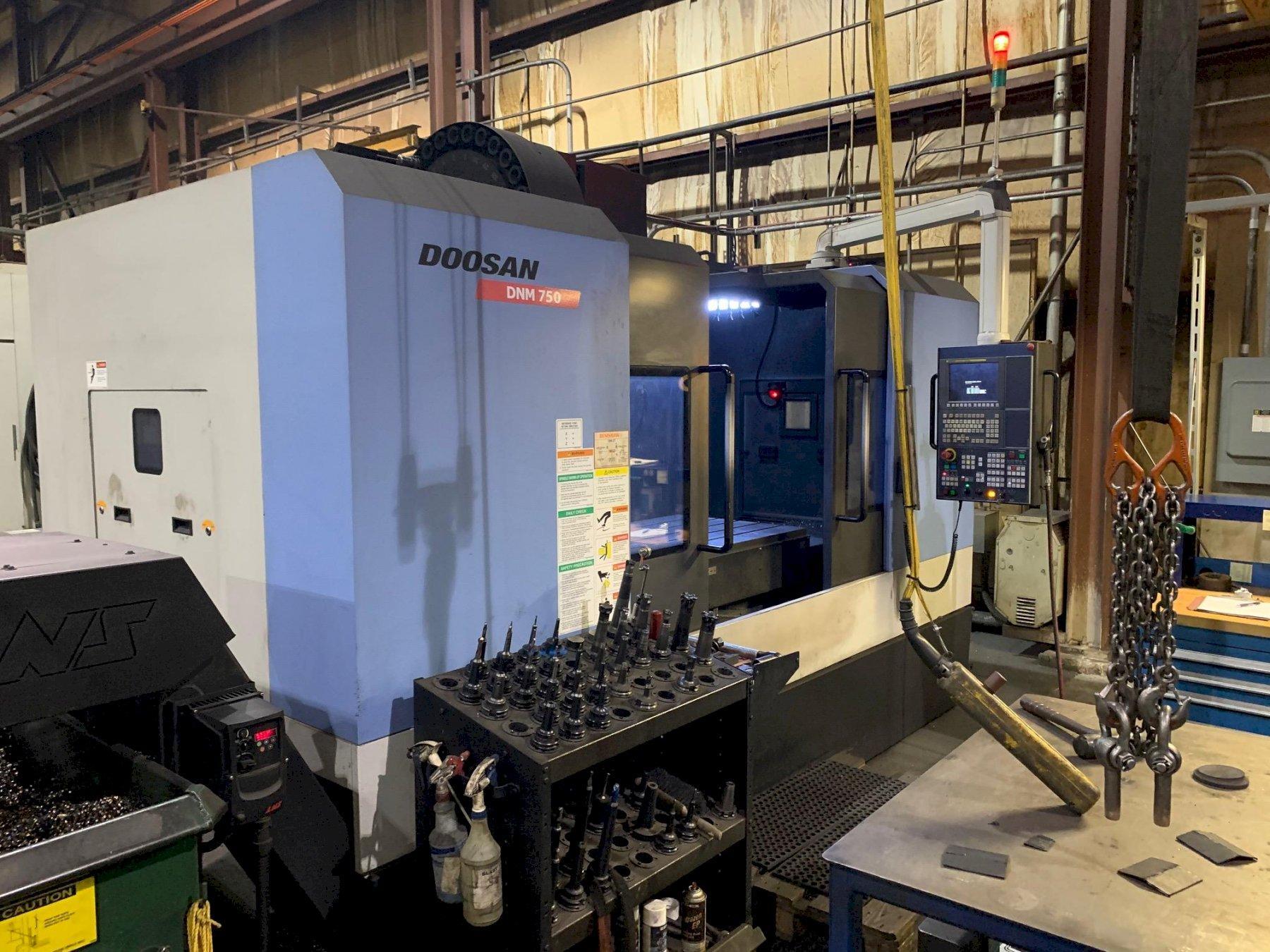 Doosan Daewoo #DNM 750, CNC vertical machining center, 30