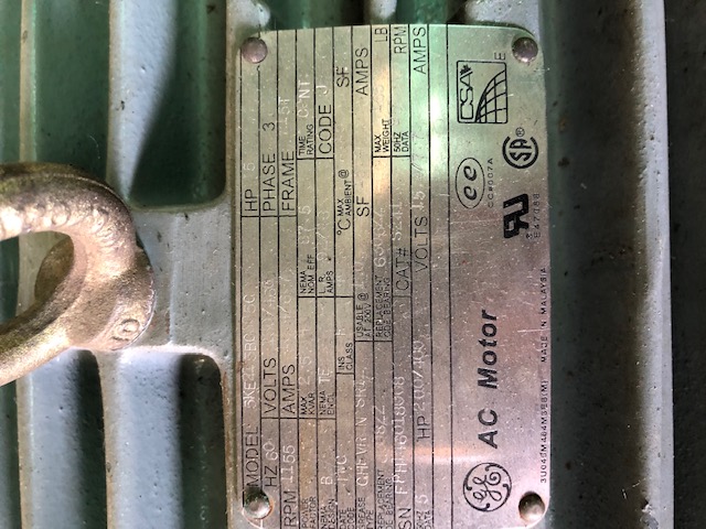 12-3/4" Continental #12A, air-operated, cap: 3-1/2" - 12-3/4" OD x 1/2" wall, 5 HP - Image 6
