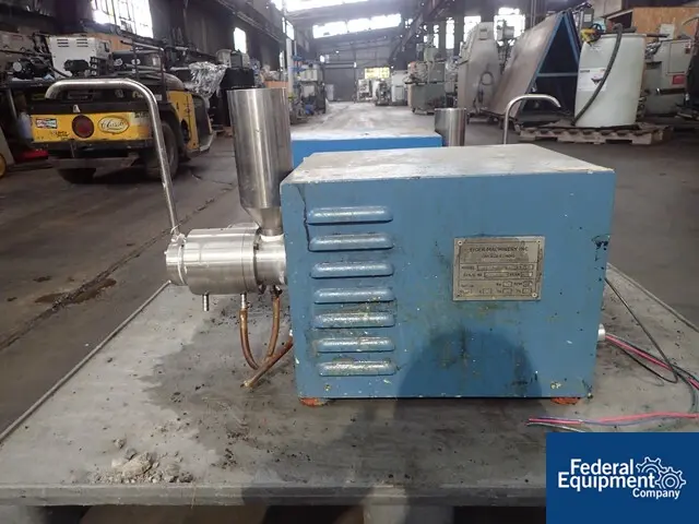 Eiger Mini Motor Mill #250 EXP, horizontal media mill, approx 250 milliter jacketed chamber, 2.2 KW, 230 V. - Image 3