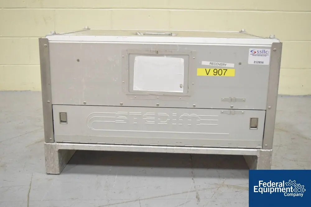 52 gallon Stedim Palletank #PLT 200 ALU, aluminum construction, #2840-61 - Image 1