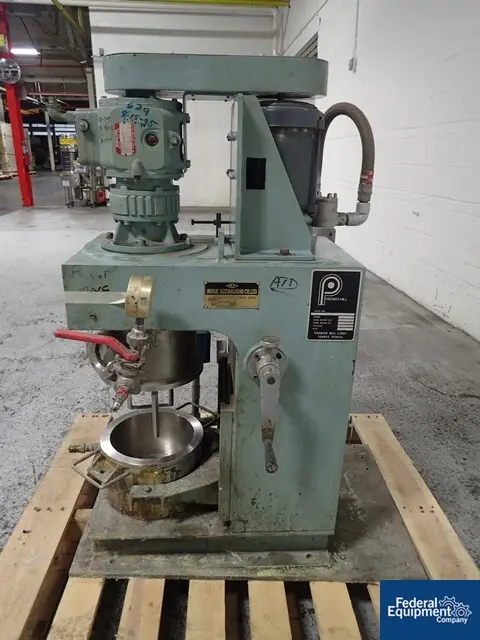 Premier #PLM-5, Planetary Mixer, Stainless Steel, 5 liter jacketed mixing can, vacuum cover, 230 V., #3056-3 - Image 4