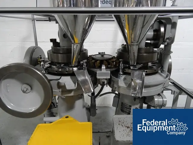 Manesty #Drycota, rotary tablet press, 16 stations, keyed upper punch guides, #3109-22 - Image 7