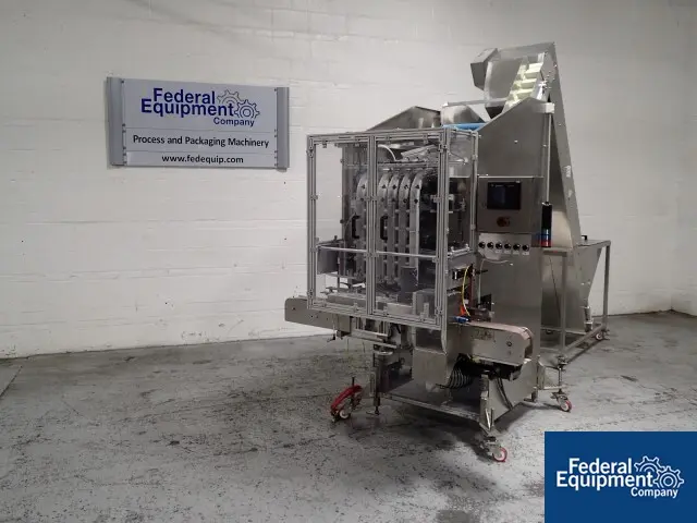 Inserter, Palace #OT186PFS, multi-lane desiccant inserter, 6 lane, up to 120/minute, serial #8730, 2010 - Image 1