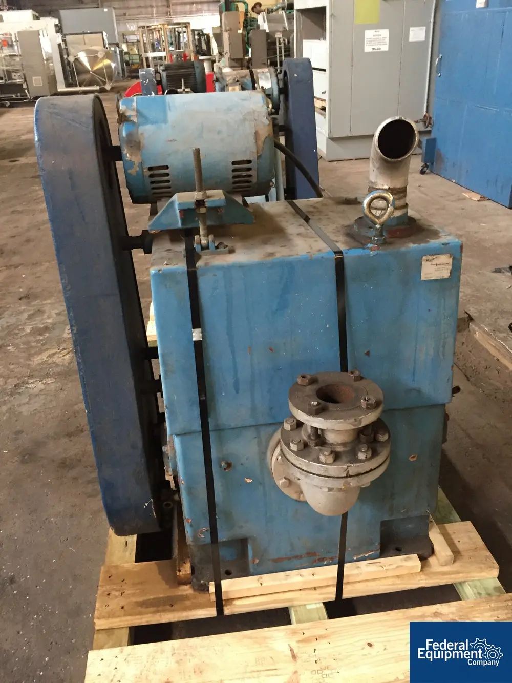 300 CFM, Hull Kinney #HS300, Vacuum Pump, 10 HP, serial# 200250VP, #3157-17 - Image 1