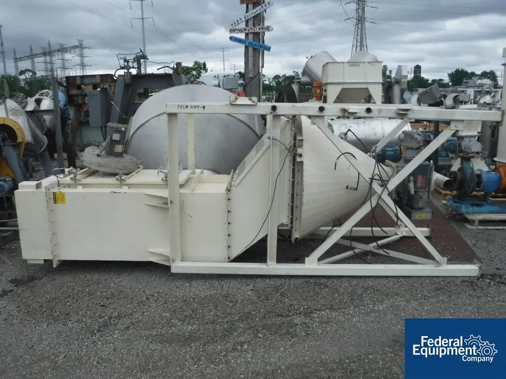 Bag Dump Station, with Dust Collector, IAC, Carbon Steel, 0.5 hp rotary airlock discharge, #3149-9 - Image 1