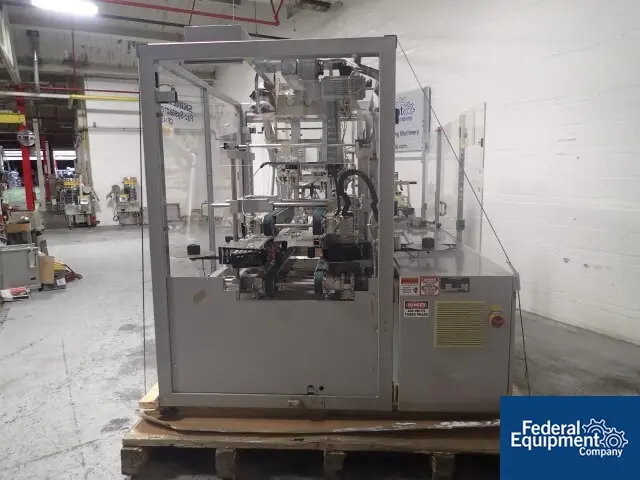 Skinetta #CP145, case packer, servo driven, erects shipper case from flat, side loading, serial #144.03 - Image 4