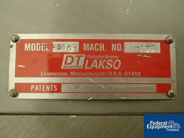Lakso #300, twin head cotton inserter with timing screw & inte, up to 300 bottles/min, serial #171, #2706-23 - Image 2