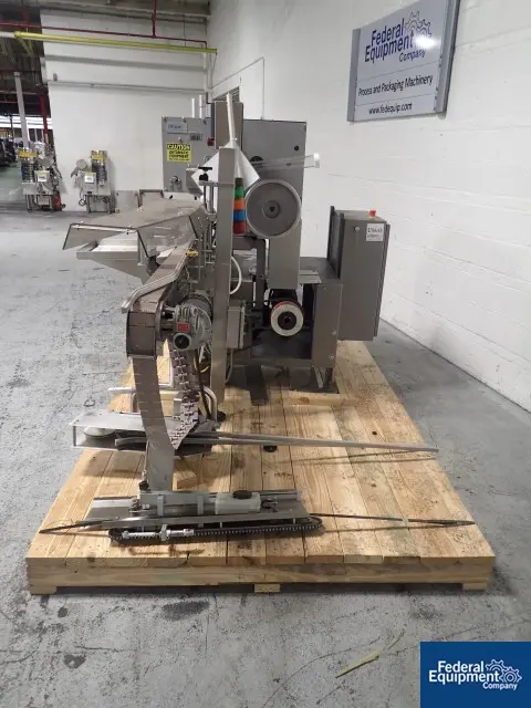 Lakso #300, twin head cotton inserter with timing screw & inte, up to 300 bottles/min, serial #171, #2706-23 - Image 4