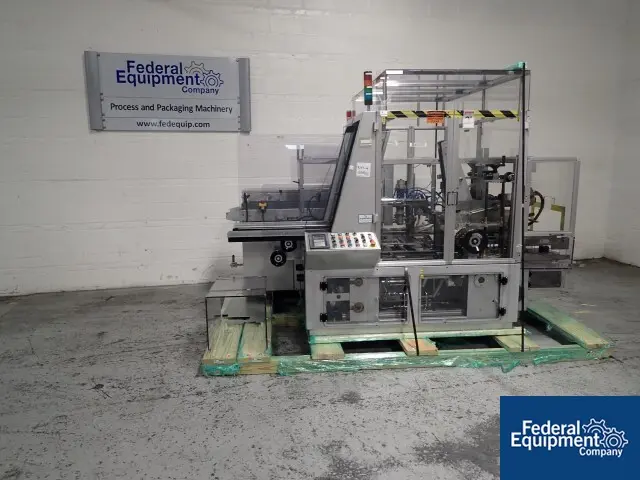 MAB #B88, case erector packer with powered case feeder, carton collating & loading station, serial - Image 1