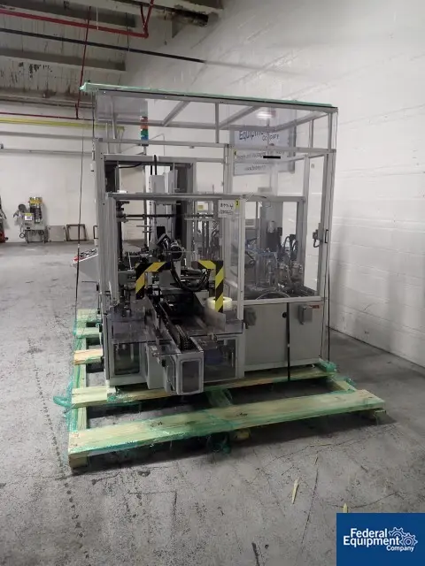 MAB #B88, case erector packer with powered case feeder, carton collating & loading station, serial - Image 3