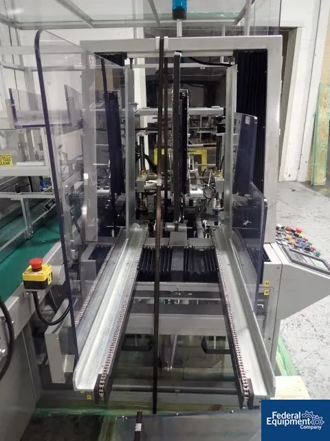MAB #B88, case erector packer with powered case feeder, carton collating & loading station, serial - Image 7
